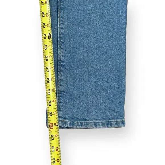Mott & Bow Mens 31x32 Slim Fit Benson Jeans Stretch Denim 19 Months Light Blue